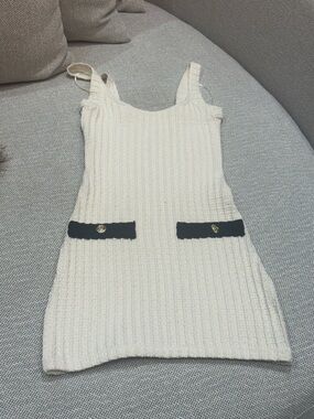 Zara Cream Knit Dress